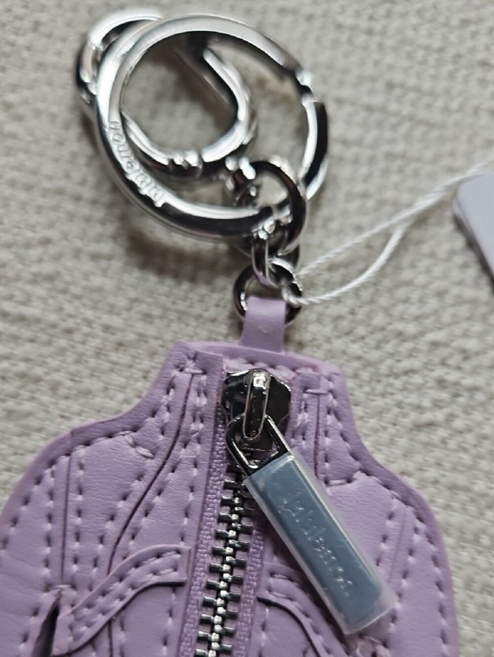 lululemon athletica Lavender Define Jacket Keychain Charm - Picture 4 of 13